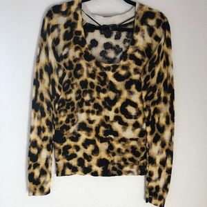 Hurley Leopard Long Sleeve Top